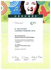 Urkunde DCW 2010